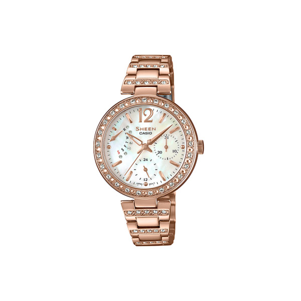 casio sheen rose gold